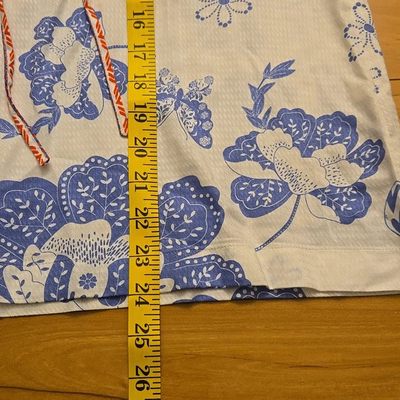 Emily Lovelock NWT Boho Style Bishop Sleeve Loose fitting Blouse size SMALL - Picture 13 of 16